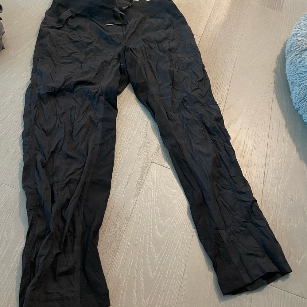 Long black Lululemon  dance joggers
